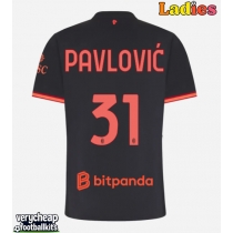 AC Milan Strahinja Pavlovic #31 Replica Third Shirt Ladies 2026-27 Short Sleeve